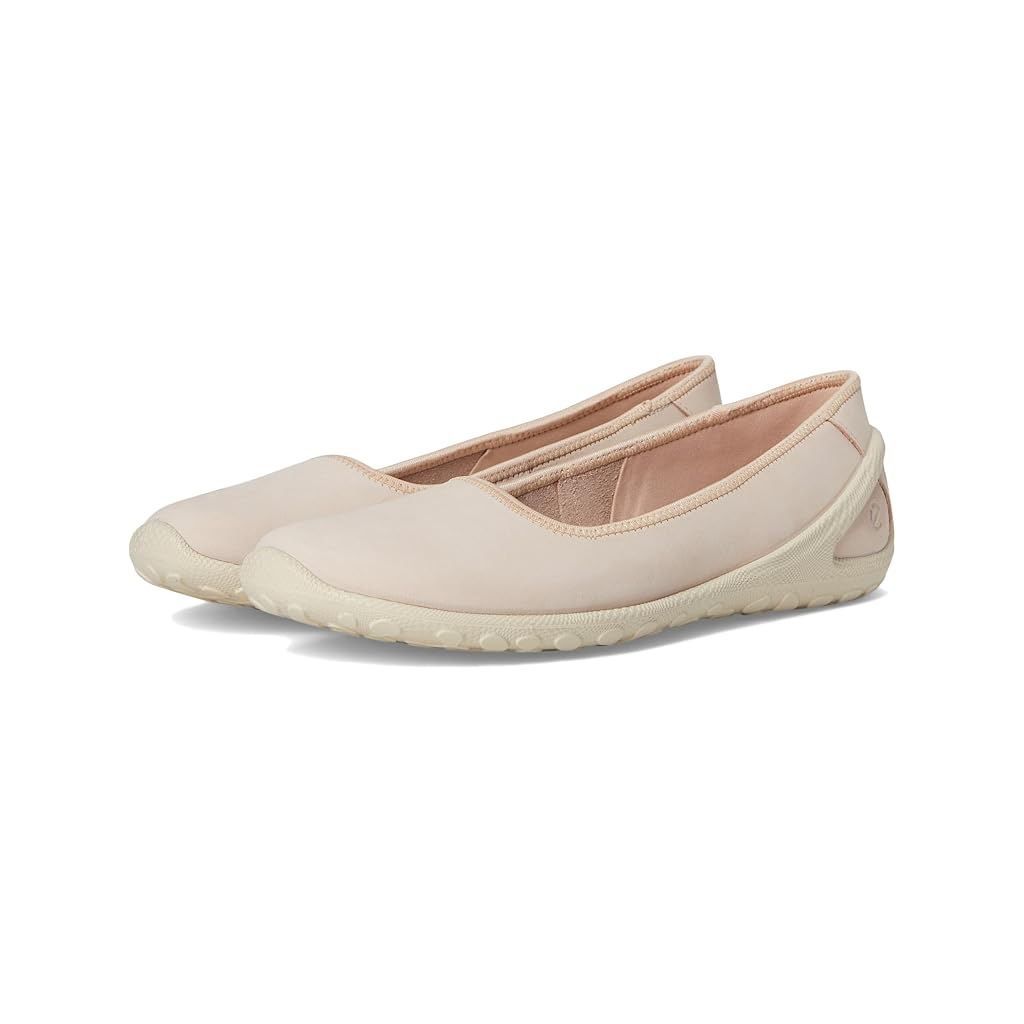 Ecco Biom Lite Slip On Skimmer Flats Rose Dust 4/4.5